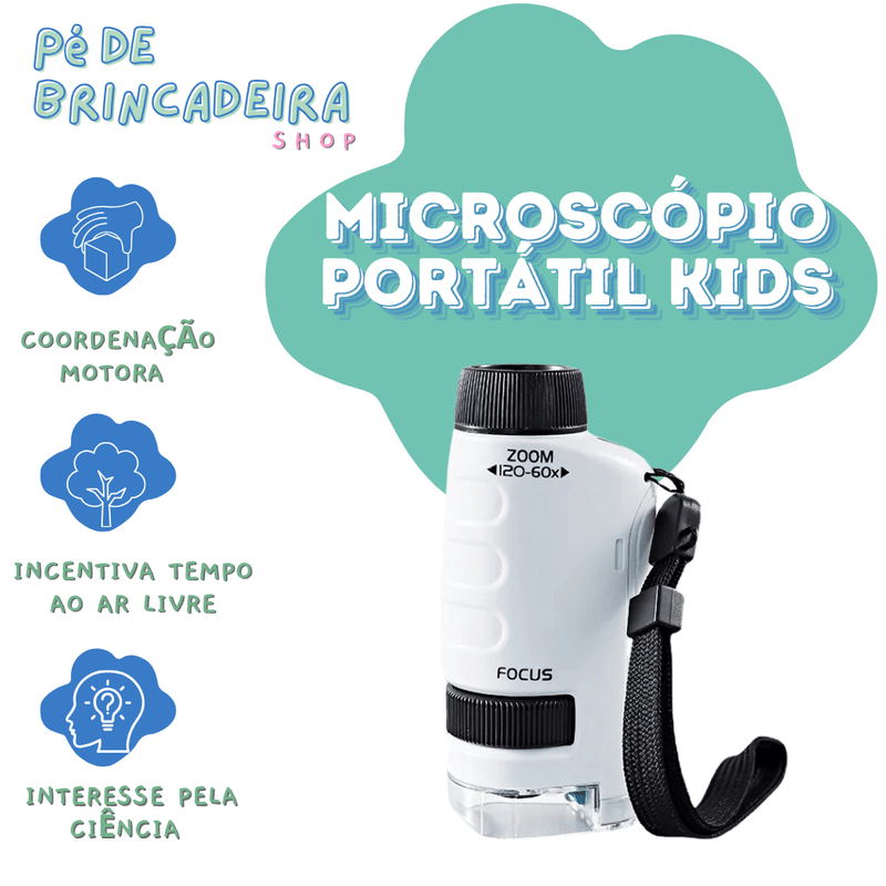 Microscópio portátil Kids