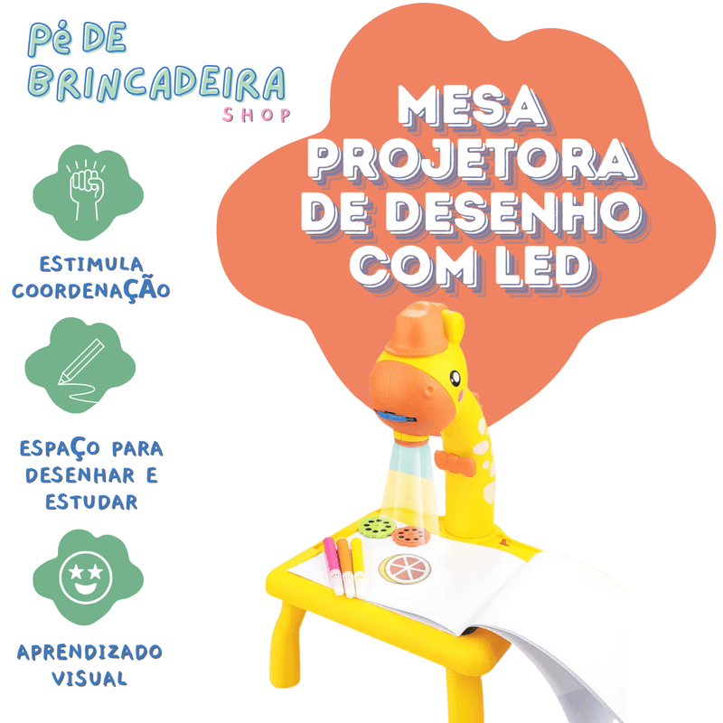 Mesa Projetora de Desenho com LED