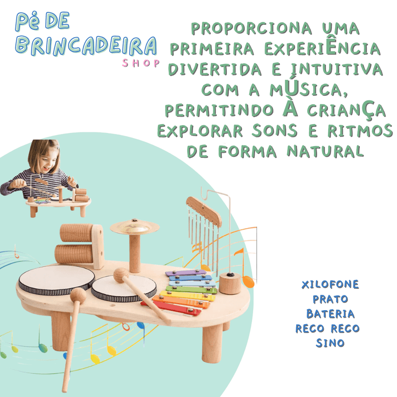 Mesa Musical Infantil Montessori