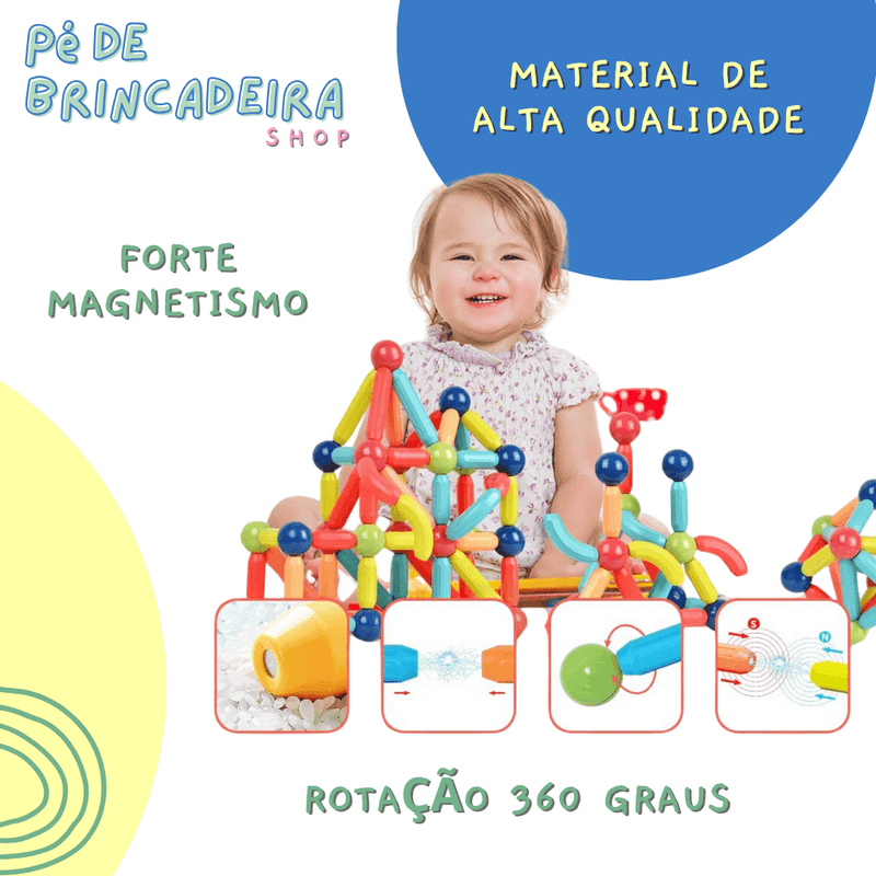 Blocos de Construção Magnéticos