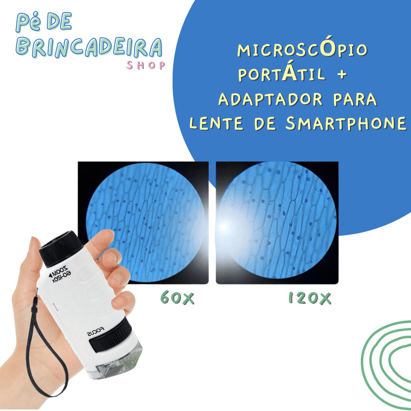 Microscópio portátil Kids