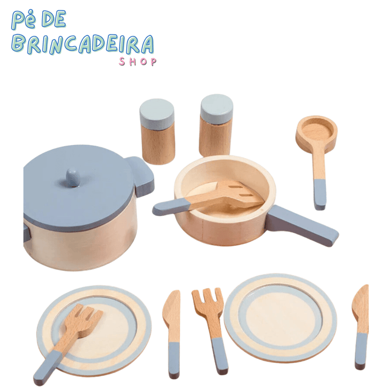 Kit Chef Infantil de Madeira